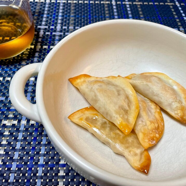 オーブンだけの簡単調理!りんご餃子